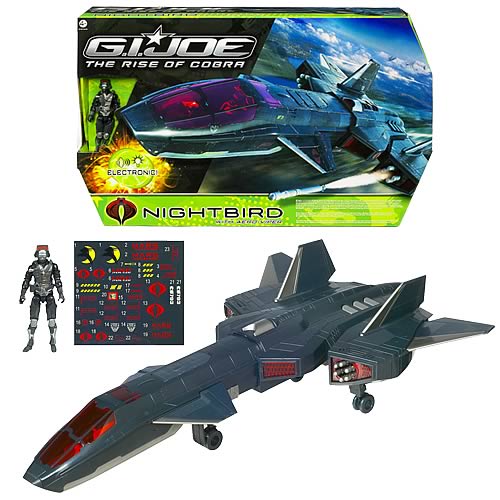 G.I. Joe Movie Night Raven Vehicle with Air-Viper Figure